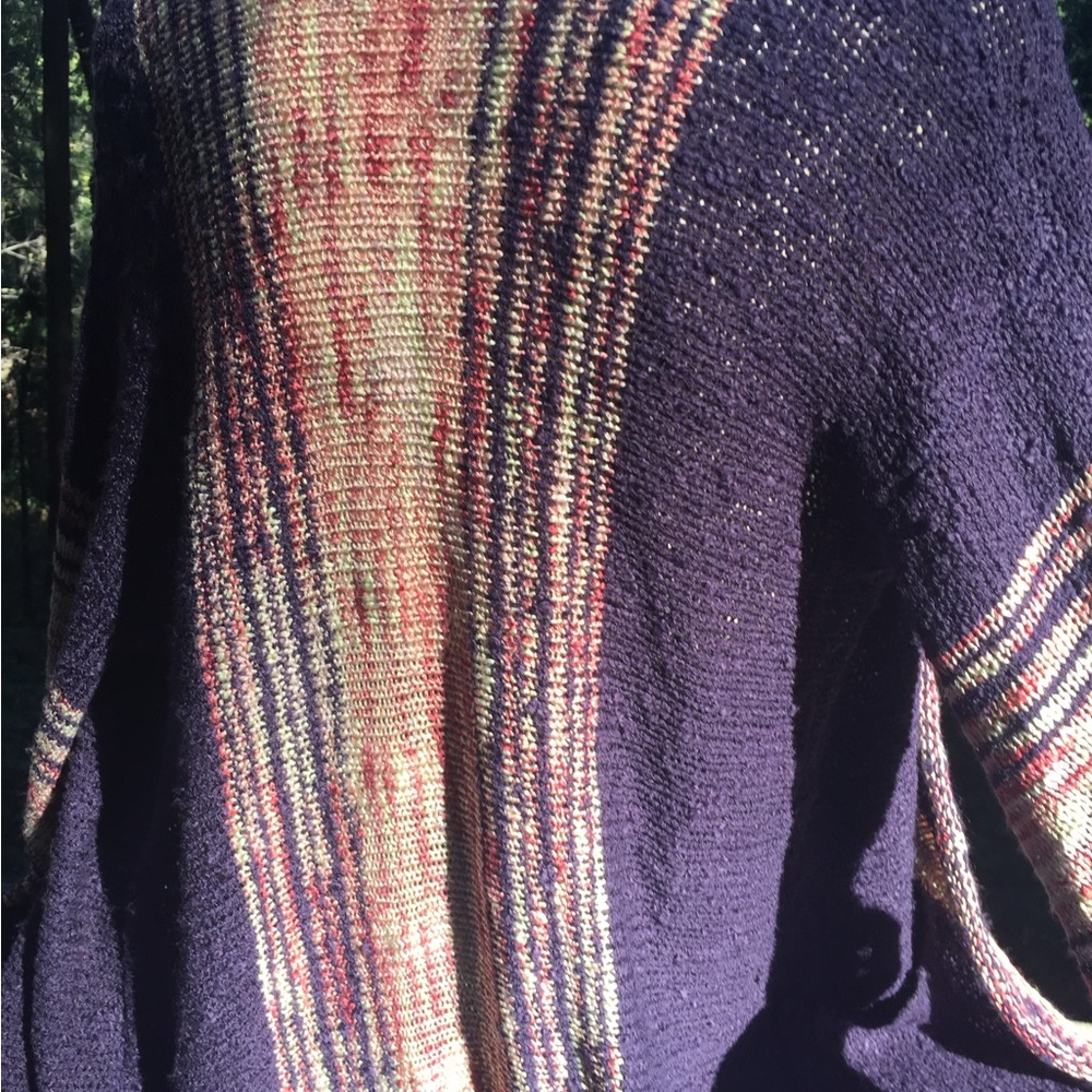 Easel 3/4 sleeve loose weave variegated rose, free shipping always HP 26x4 - Picture 6 of 8